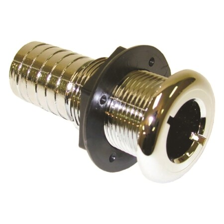 T-H Marine Supplies Thru Hull Chr 1-1/8 TH-1200CP-DP